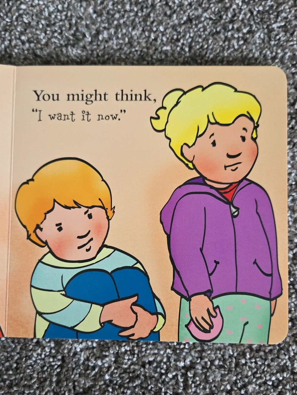 Waiting Is Not Forever Board Book
